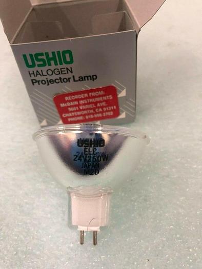 Used USHIO HALOGEN PROJECTOR LAMP 24V250W