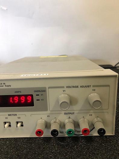 Used AGILENT E3620A DUAL OUTPUT DC POWER SUPPLY