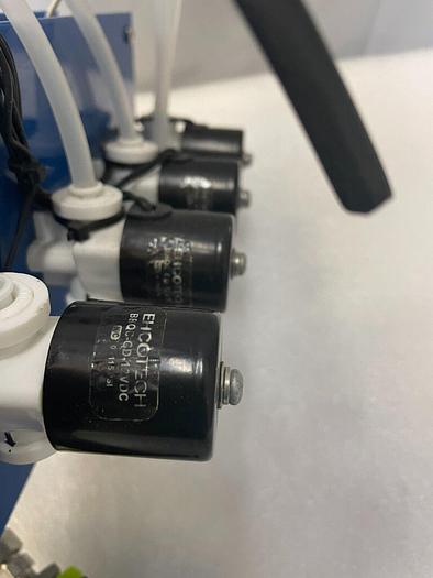 Used PNEUMATIC ACTUATOR WITH FLOW SWITCH, DIGITAL READOUT, ECOTECH VALVE AND KEY INST