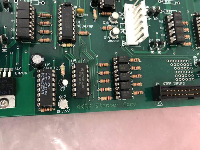 Used 4KCB PCB STEPPER CARD ASSEMBLY