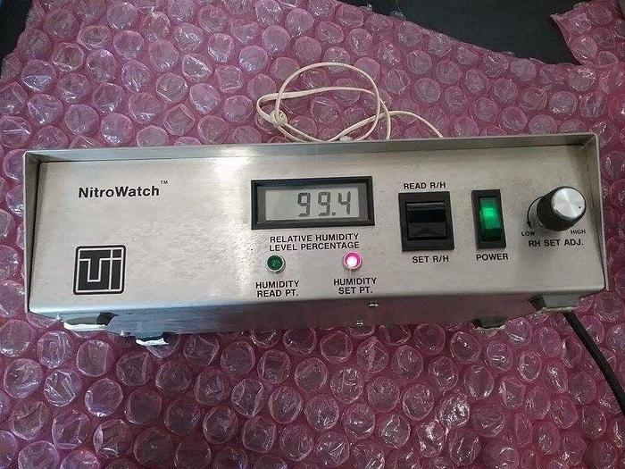 Used NITRO WATCH RELATIVE HUMIDITY LEVEL PERCENTAGE