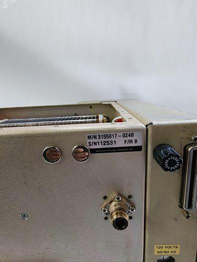 Used ADVANCED ENERGY 3166017-024B POWER SUPPLY