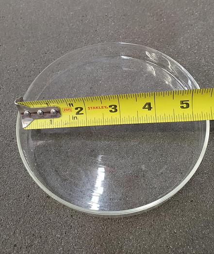 Used PYREX PETRI DISH BOTTOM ONLY