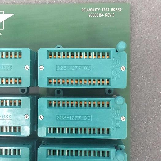 Used TEXTOOL 228-1277-00 with GORE RELIABILITY TEST BOARD 90000164 REV.0