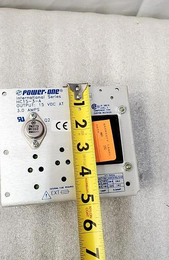 Used POWER ONE INTERNATIONAL SERIES HC15-3-A
