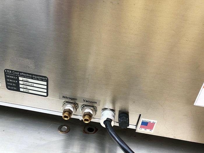 Used COST EFFECTIVE EQUIPMENT 2100 HOTPLATE AND AUTOWAFER LOADER