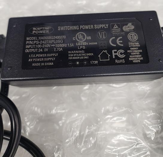 Used SCEPTRE  XA065BQ2400270 POWER SWITCHING POWER SUPPLY