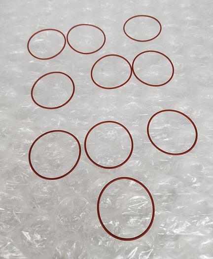 Used SILICON O RINGS 70A SIZE 032