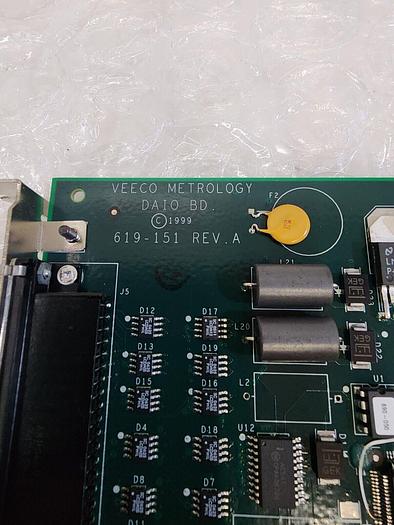 Used VEECO METROLOGY 830-703-R ASM, PCB DIGITAL ANALOG I-O