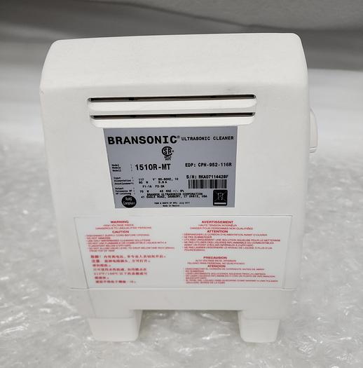 Used BRANSON ULTRASONIC 1510 CLEANER