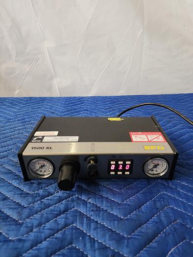 Used EFD 1500XL ELECTRONIC FLUID ADHESIVE DISPENSER