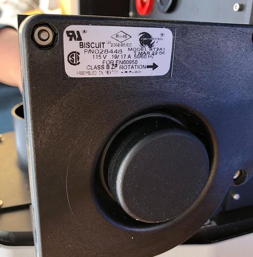 Used BISCUIT MODEL BT2A1 PN O28448 QUINTEL LAMP HOUSING 