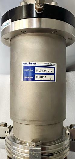 Used KURT J. LESKER SA0400PVIK PNEUMATIC BELLOW