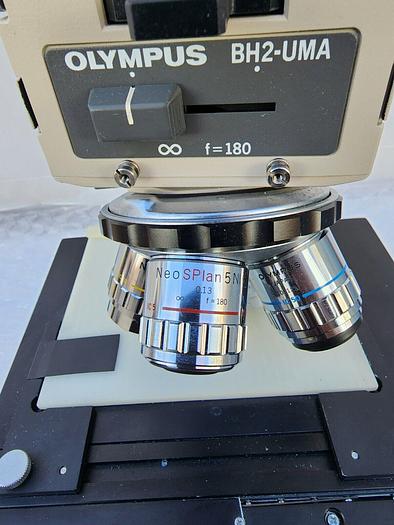 Used OLYMPUS BH MICROSCOPE BH2-UMA MICROSCOPE