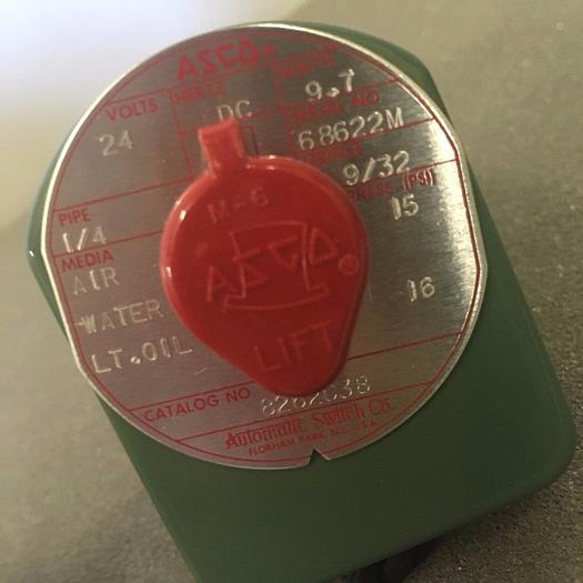 ASCO 8262C-38 24 VOLTS