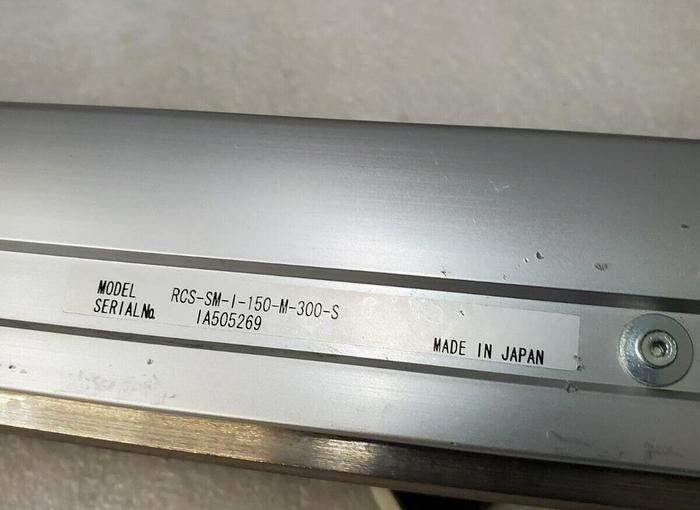 Used ROBO CYLINDER Model RCS-SM-I-150-M-300-S SLIDER ACTUATOR