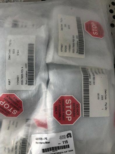 AMAT 0010-20141 THRU WALL SKINS OPTION 2.5-3.5'' THICK WALL CLAMP