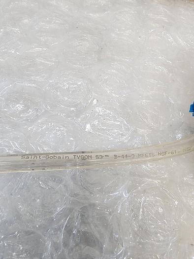 Used TYGON HOSE S3 B-44-3 1/8" DIAMETER LENGTH 27FT