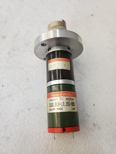 Used MAXON DC MOTOR 2332.912-12.151-050