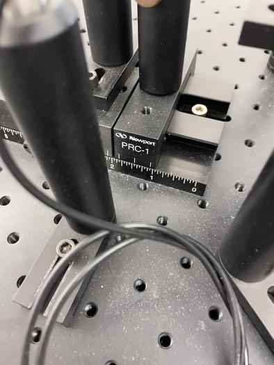 Used NEWPORT PRC-3 PROBE STATION ELECTRO ABSORTION OPTIC ASSEMBLY 24 L x 18W x 11H