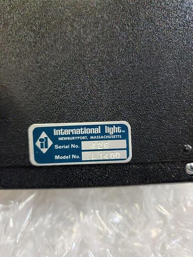 Used INTERNATIONAL LIGHT RADIOMETER- PHOTOMETER IL 1400