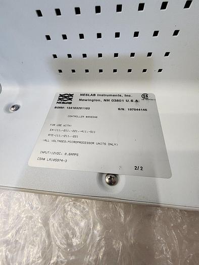 NESLAB CONTROLLER 058346 FOR USE WITH EX-11, -211, 221, -411, -511, RTE-111, -2