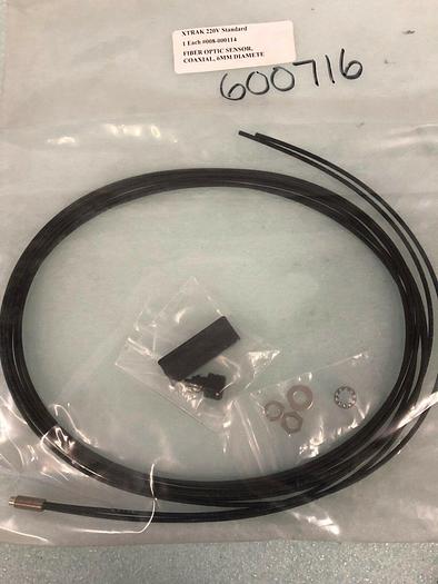 Used KEYENCE FU-35FZ FIBER OPTIC SENSOR COAXIAL 6MM DIAMETER