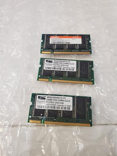 Used ProMos PC2700U-2533-0-A0 256MB DDR MEMORY