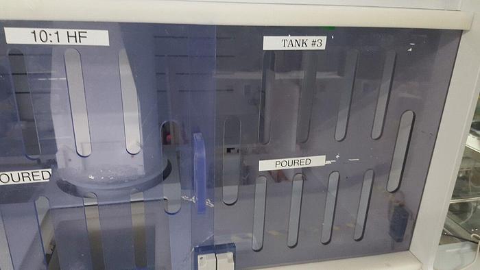 Used AMR SEMI AUTOMATED WET BENCH Model # 5FT-APS-PVCC