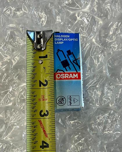 Used OSRAM HALOGEN DISPLAY OPTIC LAMP