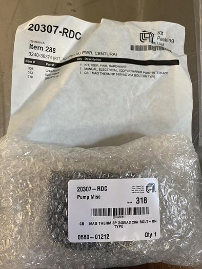 Used APPLIED MATERIALS 0240-28374 KIT IQDP80 AC PWR CENTURA