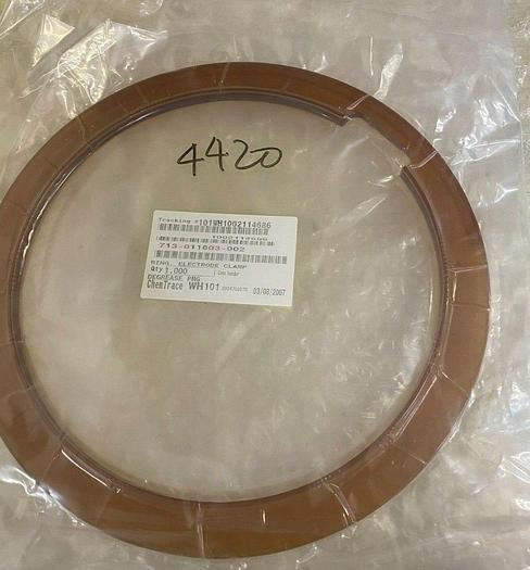 lam research 713-011803-002 ring, electrode clamp