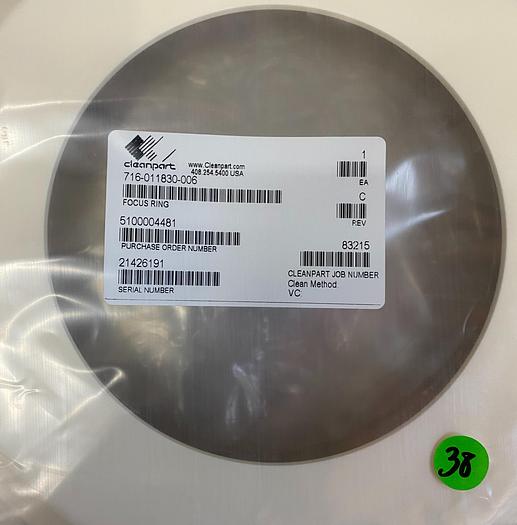 Used LAM RESEARCH 716-011830-006 FOCUS RING