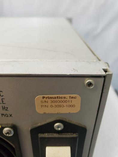 Used PRIMATICS MOTOR DRIVE CHASSIS 0-3093-1000 Motion Control ‘01F’
