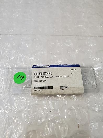 Used SIMPLETECH STD-PM70-512 512MB DDR2 SODIMM MEMORY
