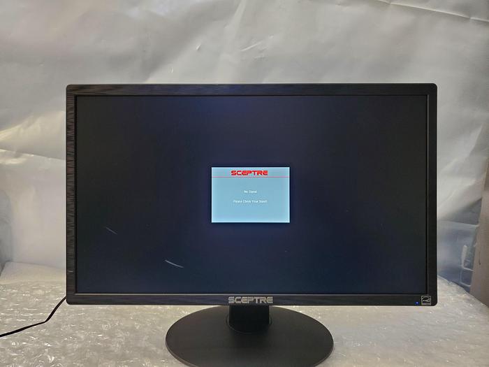 Used SCEPTRE E225W-19203R LED MONITOR & BSYF120250U POWER SUPPLY
