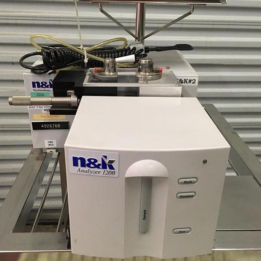 Used N&K 1200 ANALYZER FOR THIN FILM MEASUREMENT