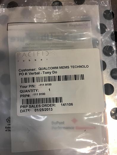 Used KALREZ AS-568 O-RING