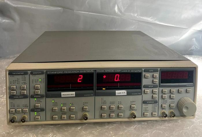 Used STANFORD RESEARCH INSTRUMENTS SR830 DSP LOCK-IN AMPLIFIER