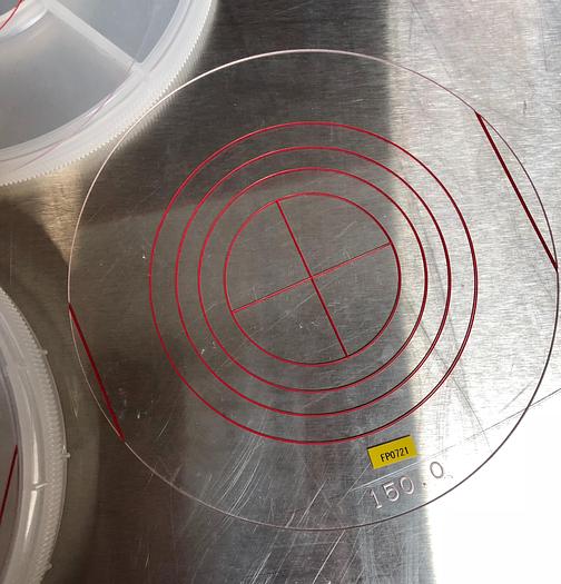 Used WAFER CHUCK COVER 6"