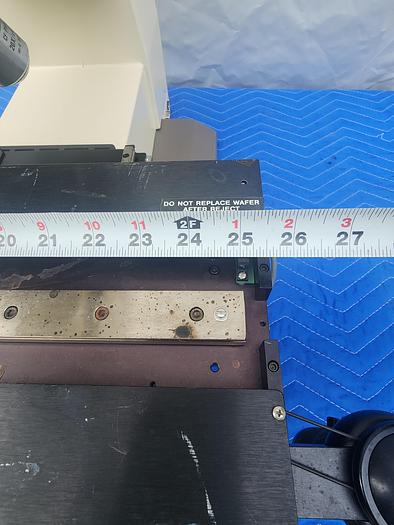 Used NIKON OPTIPHOT 200 Wafer Inspection Scope with Trinocular ergonomic Head with Nikon objective 5x, 10x  CF Plan, Nikon 50x, and Nikon 100x CF Plan