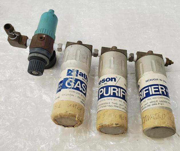 Used MATHESON GAS PURIFIER ,MILKERSON C04-02-M00
