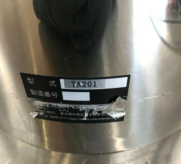 Used CHEMICAL BOTTLE STAINLESS STEEL TA201