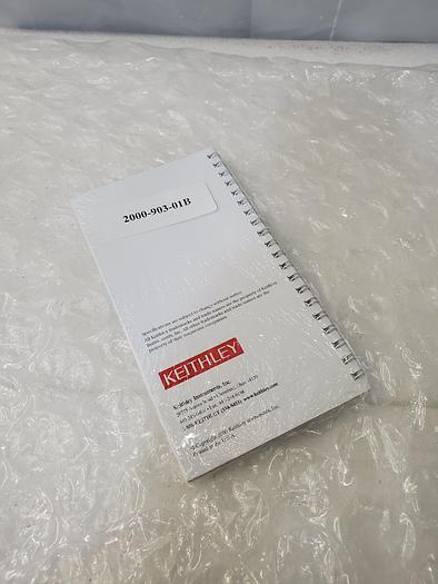 Used KEITHLEY MODEL 2000 MULTIMETER QUICK REFERENCE GUIDE