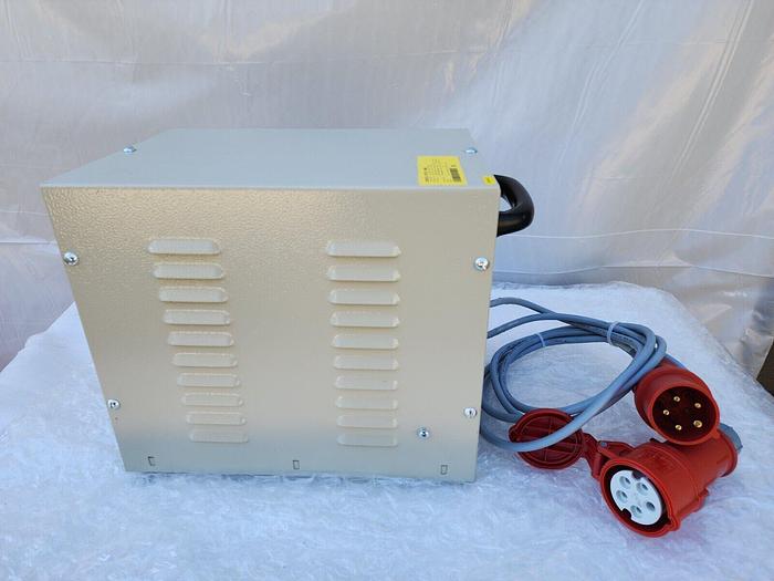 Used MUCO POWER SUPPLY MODEL: DRG 1,6. COMES WITH MENNEKES CABLE CONNECTORS