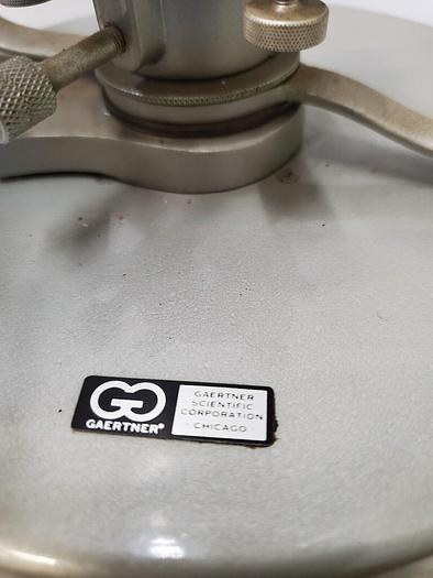 Used GAERTNER SCIENTIFIC CORP ELLIPSOMETER APPLIED MATERIALS 00036
