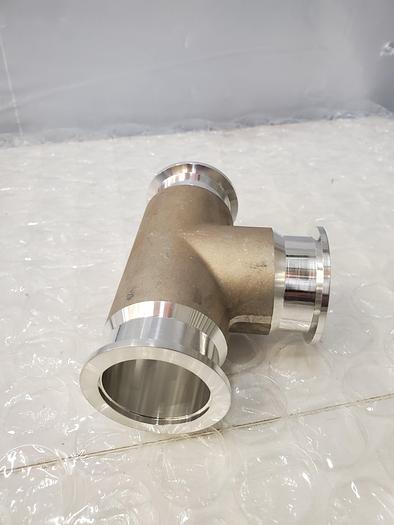 Used STAINLESS STEEL TEE FITTING