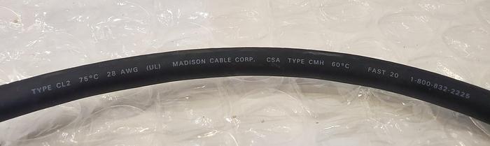 Used MADISON CABLE CORP. TYPE CL2 28AWG CABLE