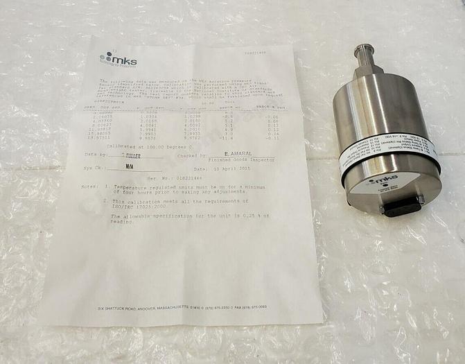 Used MKS 628F21TBE1B BARATRON CAPACITANCE MANOMETER