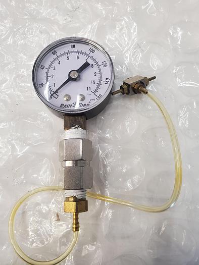 Used RAINBIRD PRESSURE GAUGE